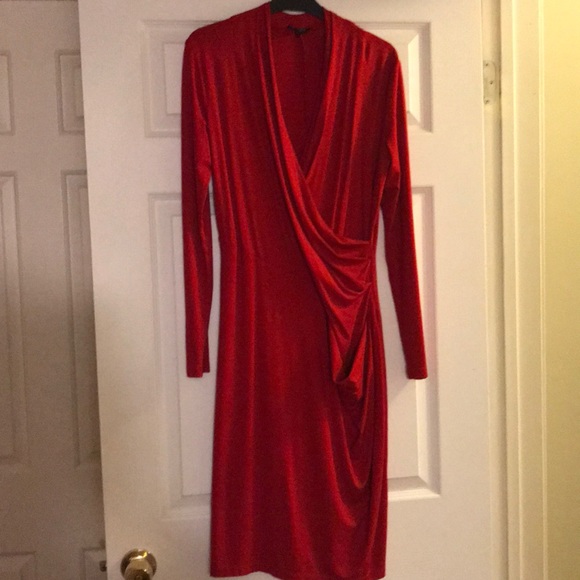 Draped Wrap Dress - Picture 2 of 2